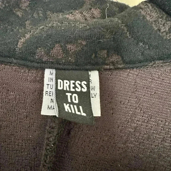 Dress To Kill High Low Knit Jacket with Pockets - Picture 6 of 8